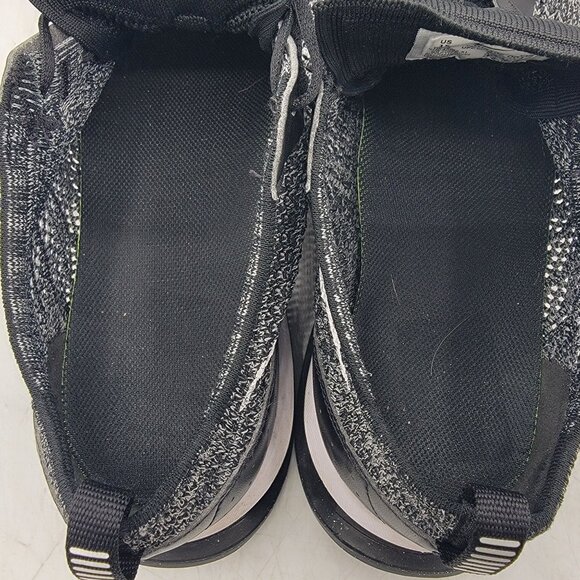 Nike Air Max Flyknit Racer Mens 15 Running Shoes Black White Oreo DJ6106-001 main image 9